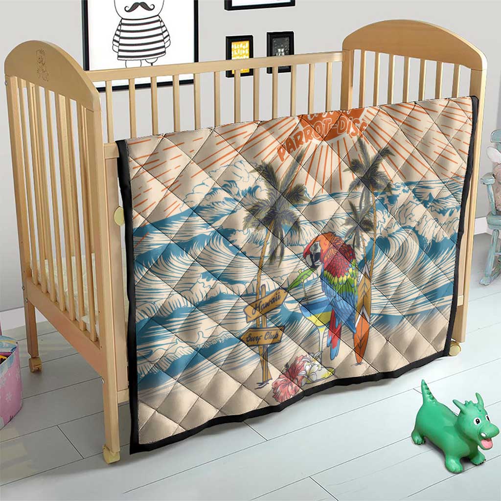 Christmas In July - Hawaii Retro Quilt Lost In Parrot-dise LT7 - Polynesian Pride