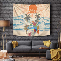 Christmas In July - Hawaii Retro Tapestry Lost In Parrot-dise LT7 Beige - Polynesian Pride