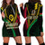 Personalised Vanuatu Hoodie Dress 43rd Hapi Indipendens Long LT7 - Polynesian Pride