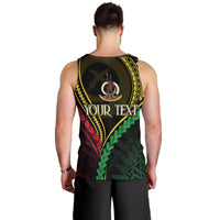 Personalised Vanuatu Men Tank Top 44th Hapi Indipendens Long LT7 - Polynesian Pride