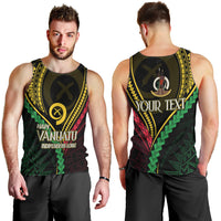 Personalised Vanuatu Men Tank Top 44th Hapi Indipendens Long LT7 - Polynesian Pride