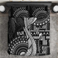 Fiji Rugby Bula Masi Bedding Set Fish Tail Kaivity Cibi - Black LT7 Black - Polynesian Pride