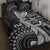 Fiji Rugby Bula Masi Quilt Bed Set Fish Tail Kaivity Cibi - Black