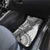 Fiji Rugby Bula Masi Car Mats Fish Tail Kaivity Cibi - White