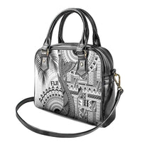 Fiji Rugby Bula Masi Shoulder Handbag Fish Tail Kaivity Cibi - White LT7 - Polynesian Pride