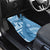 Fiji Rugby Bula Masi Car Mats Fish Tail Kaivity Cibi - Turquoise