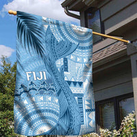 Fiji Rugby Bula Masi Garden Flag Fish Tail Kaivity Cibi - Turquoise LT7 - Polynesian Pride