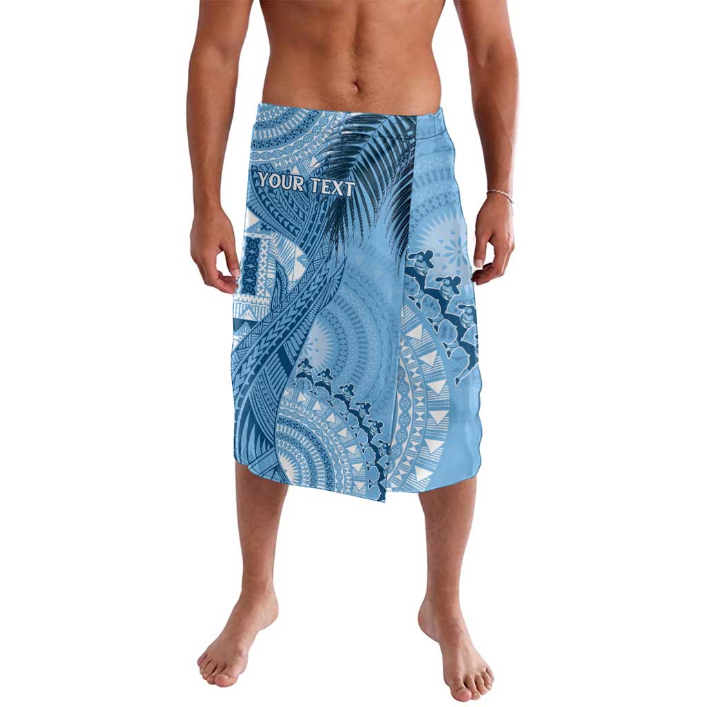 Fiji Rugby Personalised Bula Masi Lavalava Fish Tail Kaivity Cibi - Turquoise LT7 Turquoise - Polynesian Pride