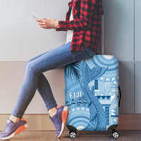 Fiji Rugby Bula Masi Luggage Cover Fish Tail Kaivity Cibi - Turquoise LT7 - Polynesian Pride