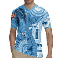 Fiji Rugby Personalised Bula Masi Rugby Jersey Fish Tail Kaivity Cibi - Turquoise LT7 - Polynesian Pride