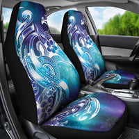 Aloha Hawaii Turtle Car Seat Cover Teal Purple Ribbon LT7 - Polynesian Pride