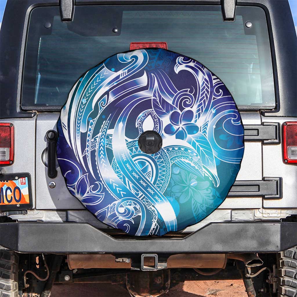 Aloha Hawaii Turtle Spare Tire Cover Teal Purple Ribbon LT7 Purple Teal - Polynesian Pride
