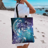 Aloha Hawaii Turtle Tote Bag Teal Purple Ribbon LT7 - Polynesian Pride