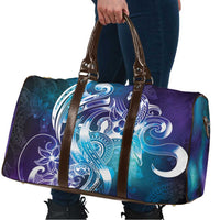 Aloha Hawaii Turtle Travel Bag Teal Purple Ribbon LT7 - Polynesian Pride