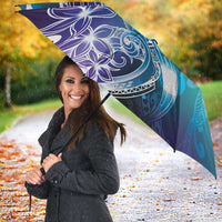 Aloha Hawaii Turtle Umbrella Teal Purple Ribbon LT7 - Polynesian Pride