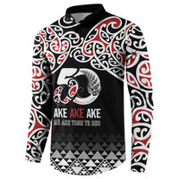 Kia Kaha Te Reo Maori Button Sweatshirt 50 Years Mo Ake Tonu Te Reo LT7 - Polynesian Pride