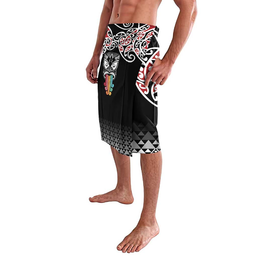 Kia Kaha Te Reo Maori Lavalava 50 Years Mo Ake Tonu Te Reo LT7 - Polynesian Pride