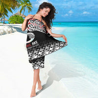 Kia Kaha Te Reo Maori Sarong 50 Years Mo Ake Tonu Te Reo LT7 - Polynesian Pride