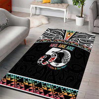 50 Years Kia Kaha Te Reo Maori Area Rug Ake Ake Ake! LT7 - Polynesian Pride