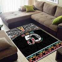 50 Years Kia Kaha Te Reo Maori Area Rug Ake Ake Ake! LT7 - Polynesian Pride