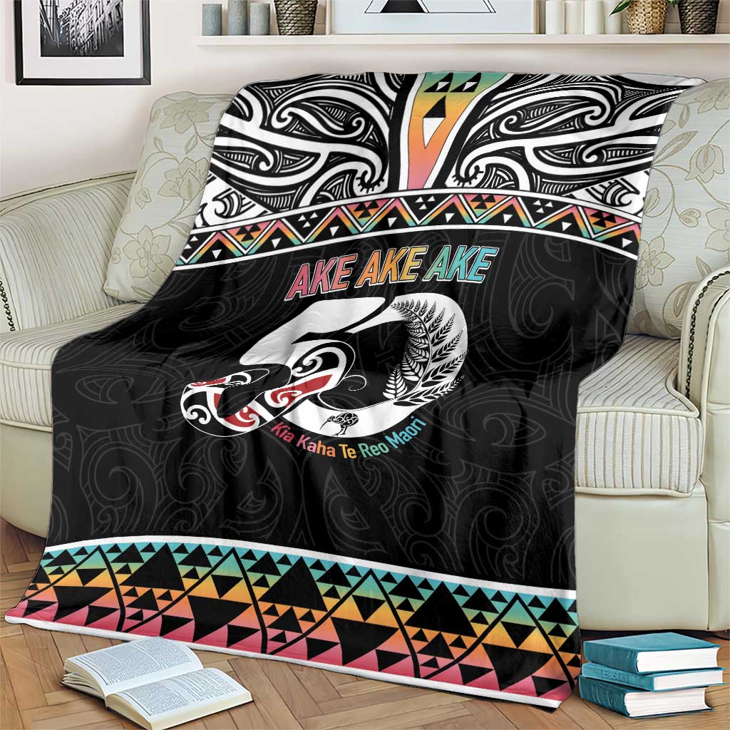 50 Years Kia Kaha Te Reo Maori Blanket Ake Ake Ake! LT7 - Polynesian Pride