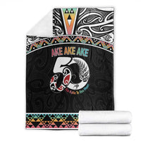 50 Years Kia Kaha Te Reo Maori Blanket Ake Ake Ake! LT7 - Polynesian Pride