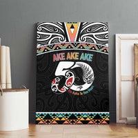 50 Years Kia Kaha Te Reo Maori Canvas Wall Art Ake Ake Ake! LT7 - Polynesian Pride