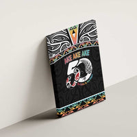 50 Years Kia Kaha Te Reo Maori Canvas Wall Art Ake Ake Ake! LT7 - Polynesian Pride