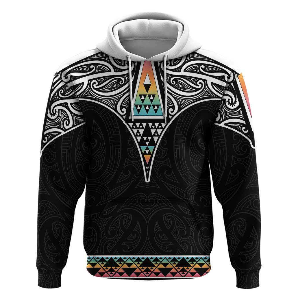 50 Years Kia Kaha Te Reo Maori Hoodie Ake Ake Ake! LT7 Pullover Hoodie White - Polynesian Pride