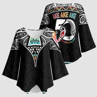 50 Years Kia Kaha Te Reo Maori Kimono Sleeve Blouse Ake Ake Ake! LT7 - Polynesian Pride
