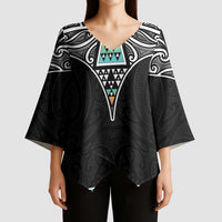 50 Years Kia Kaha Te Reo Maori Kimono Sleeve Blouse Ake Ake Ake! LT7 - Polynesian Pride