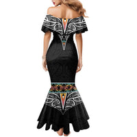 50 Years Kia Kaha Te Reo Maori Mermaid Dress Ake Ake Ake! LT7 - Polynesian Pride