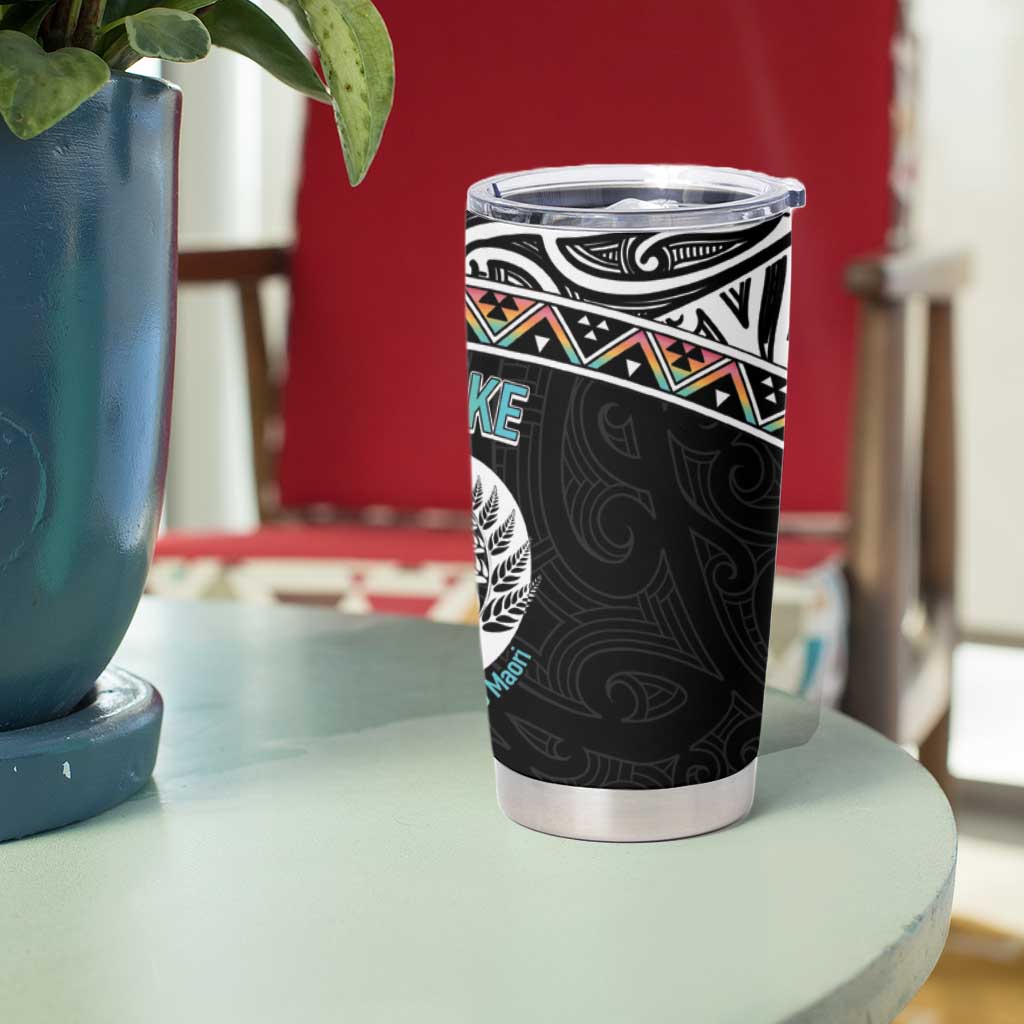 50 Years Kia Kaha Te Reo Maori Tumbler Cup Ake Ake Ake! LT7 - Polynesian Pride