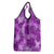 Hawaii Tapa Grocery Bag Hibiscus Mix Hawaiian Quilt Patches - Violet