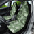 Hawaii Tapa Car Seat Cover Hibiscus Mix Hawaiian Quilt Patches - Sage Green LT7 - Polynesian Pride