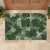 Hawaii Tapa Rubber Doormat Hibiscus Mix Hawaiian Quilt Patches - Sage Green LT7 - Polynesian Pride