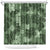 Hawaii Tapa Shower Curtain Hibiscus Mix Hawaiian Quilt Patches - Sage Green LT7 Sage Green - Polynesian Pride