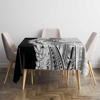 Polynesian Plumeria Lei Tablecloth with Hammerhead Shark LT7 - Polynesian Pride