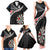 Personalised New Zealand Darts Family Matching Tank Maxi Dress and Hawaiian Shirt Maori Manaia LT7 - Polynesian Pride