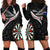 Personalised New Zealand Darts Hoodie Dress Maori Manaia LT7 - Polynesian Pride