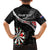 Personalised New Zealand Darts Kid Hawaiian Shirt Maori Manaia LT7 - Polynesian Pride