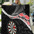 Personalised New Zealand Darts Quilt Maori Manaia LT7 Black - Polynesian Pride