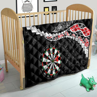 Personalised New Zealand Darts Quilt Maori Manaia LT7 - Polynesian Pride
