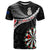 Personalised New Zealand Darts T Shirt Maori Manaia LT7 Black - Polynesian Pride