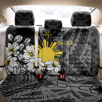 Philippines Sampaguita Personalised Back Car Seat Cover Women's Day LT7 - Polynesian Pride