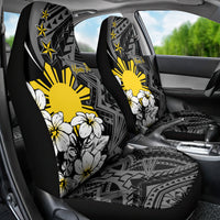 Philippines Sampaguita Personalised Car Seat Cover Women's Day LT7 - Polynesian Pride