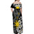 Philippines Sampaguita Personalised Off Shoulder Maxi Dress Women's Day LT7 - Polynesian Pride