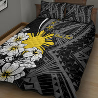 Philippines Sampaguita Personalised Quilt Bed Set Women's Day LT7 - Polynesian Pride