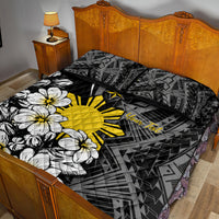 Philippines Sampaguita Personalised Quilt Bed Set Women's Day LT7 - Polynesian Pride