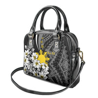 Philippines Sampaguita Personalised Shoulder Handbag Women's Day LT7 - Polynesian Pride